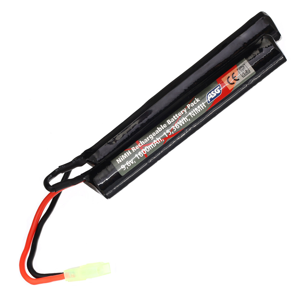 ASG NiMH Akku 9.6V 1600mAh - Tamiya Anschluss