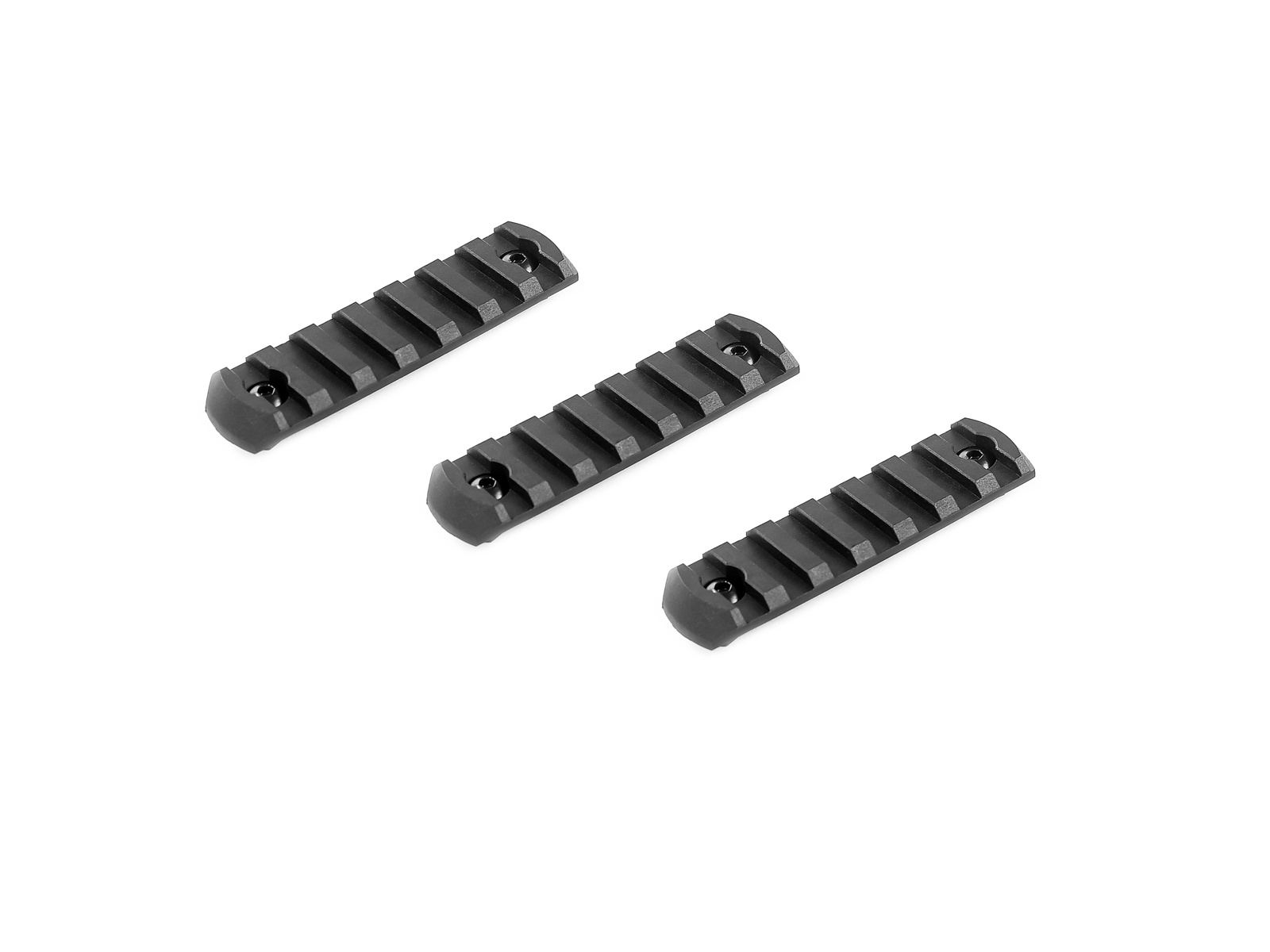 ASG M-Lok Rail Short 2 slots - 3 pieces