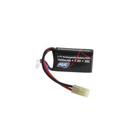 ASG Li-Po Akku 7,4V 1000mAh 30C - Tamiya Anschluss