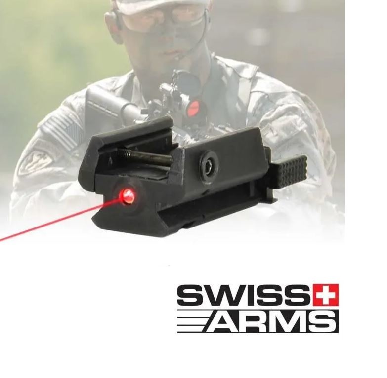 Swiss Arms Micro Laser Sight for pistols - BK