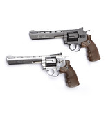 ASG Dan Wesson Wood-Style Revolver Griff - BK
