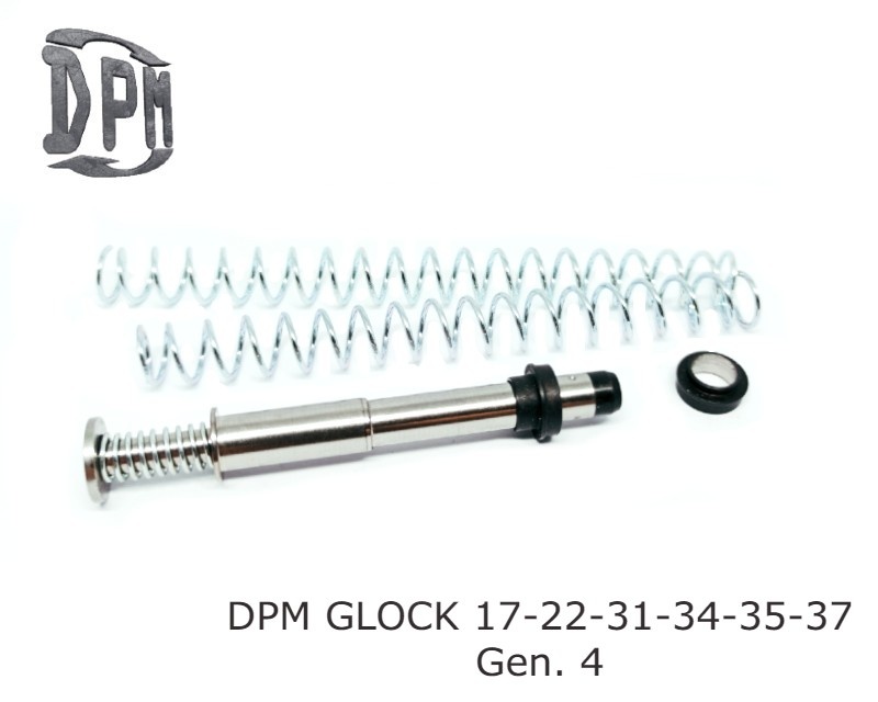 DPM Sistema de reducción de retroceso para GLOCK 17, 22, 31, 37 Gen 4