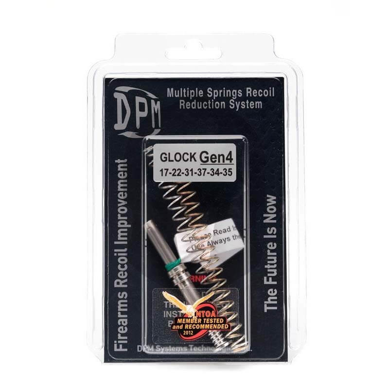 thumbnail image 2 of DPM Recoil Reduction System For Glock 17, 22, 31, 34, 35, 37 Gen4 - Captured - Made In Greece 2 of 3