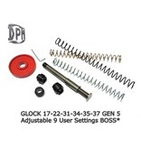 DPM Sistema de reducción de retroceso para GLOCK 17, 22, 31, 37 Gen 5