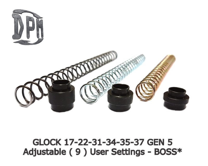 DPM Recoil Reduction System für GLOCK 17, 22, 31, 37 Gen 5