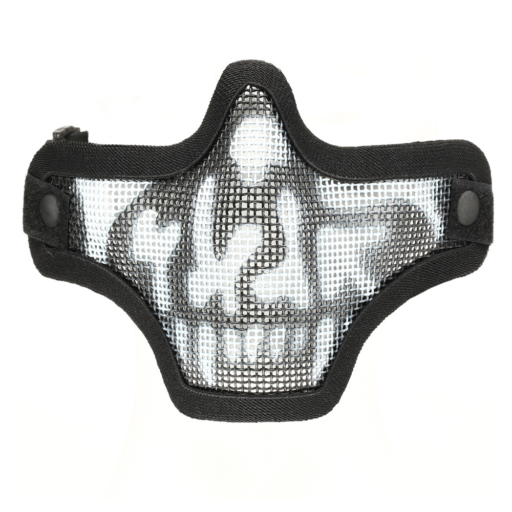 ASG Strike Systems Maschera a rete Maschera a rete con teschio - BK