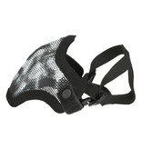 ASG Strike Systems Maschera a rete Maschera a rete con teschio - BK