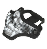 ASG Strike Systems Maschera a rete Maschera a rete con teschio - BK