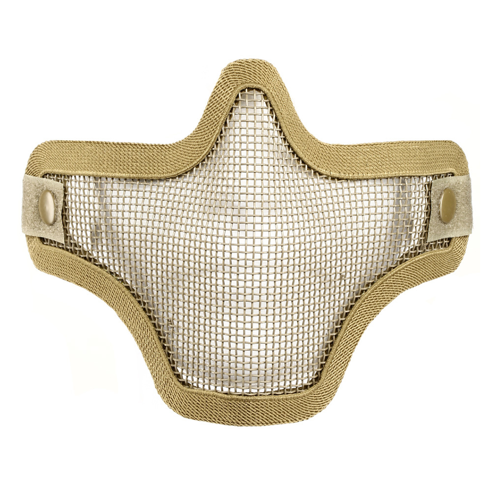 ASG Strike Systems Mesh Mask Mesh Mask with Skull - TAN