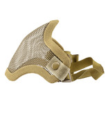 ASG Strike Systems Mesh Mask Mesh Mask with Skull - TAN