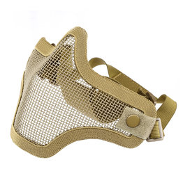 ASG Strike Systems Mesh Mask Mesh Mask with Skull - TAN