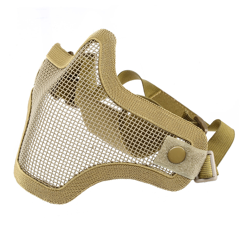 ASG Strike Systems Mesh Mask Mesh Mask with Skull - TAN