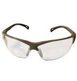 ASG Óculos de segurança táticos transparentes - TAN