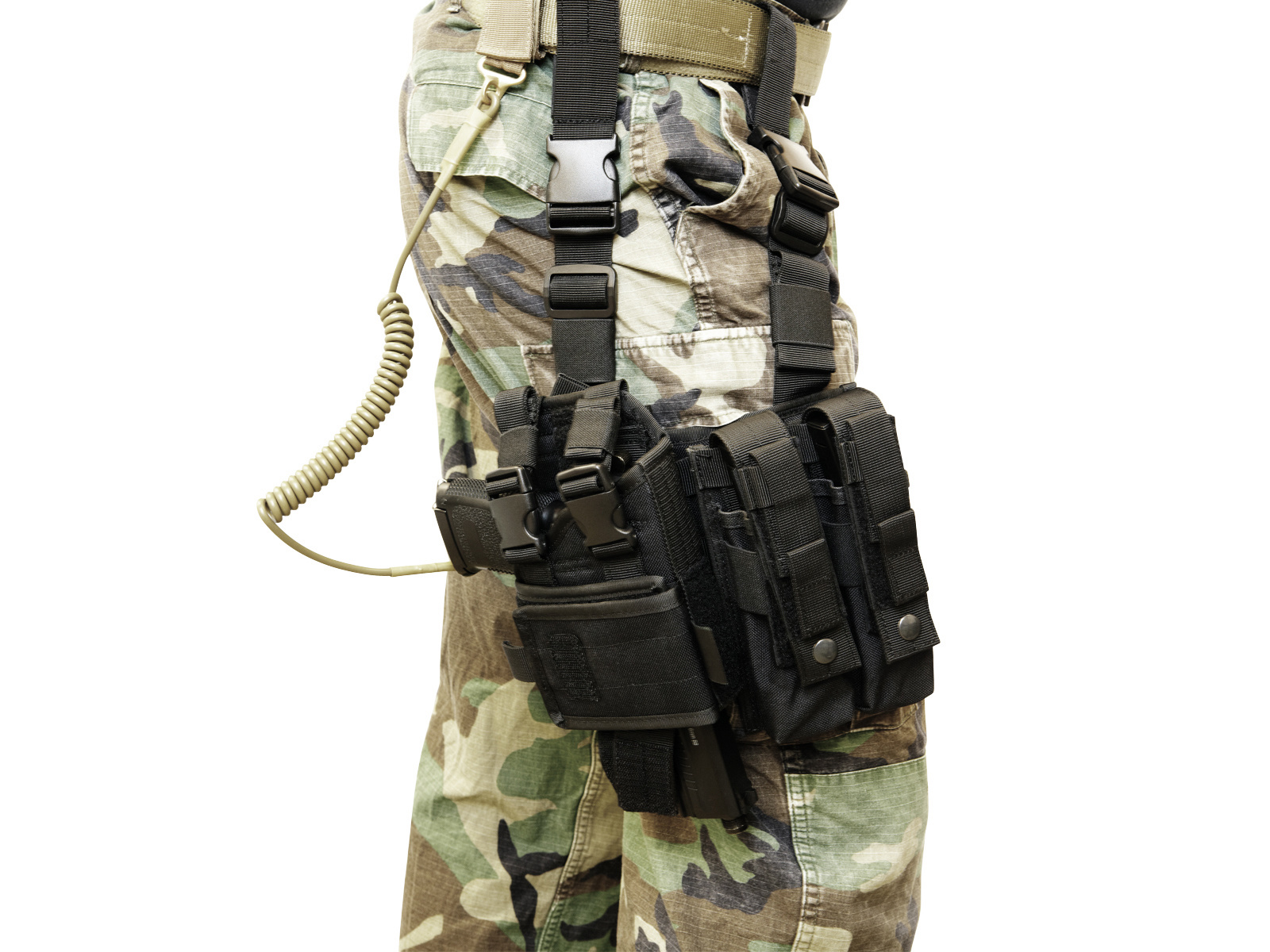 ASG Lanyard - Tactical Pistol Lanyard - TAN