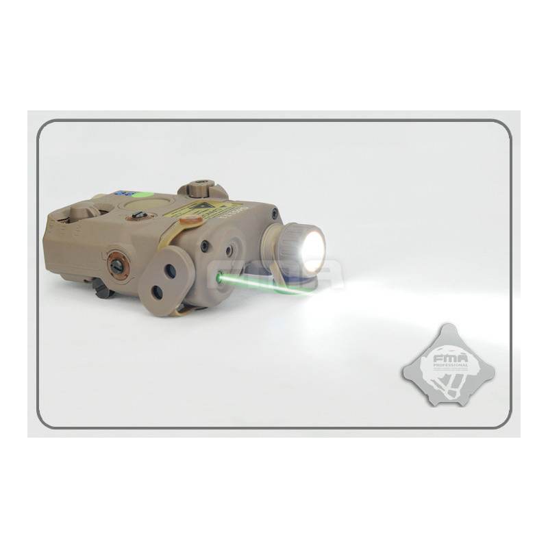 FMA Peq LA-5 light/IR laser module V2 upgrade version - TAN
