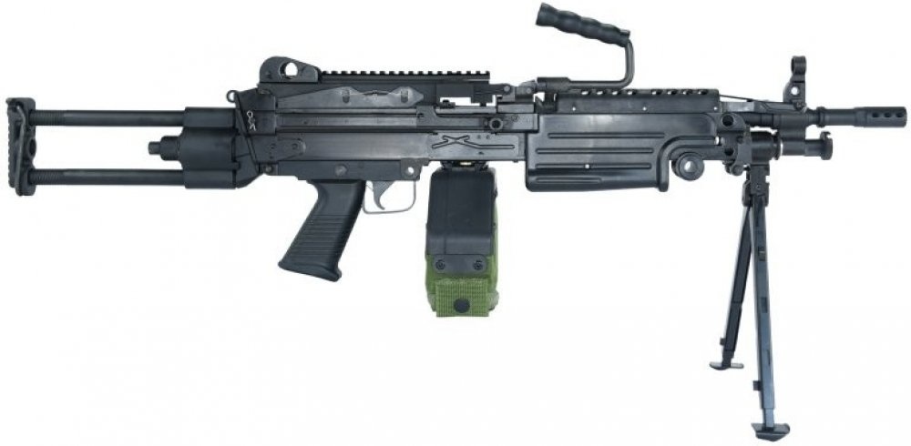 Cybergun Inokatsu FN M249 AEG 6 mm - 1,7 julios - BK