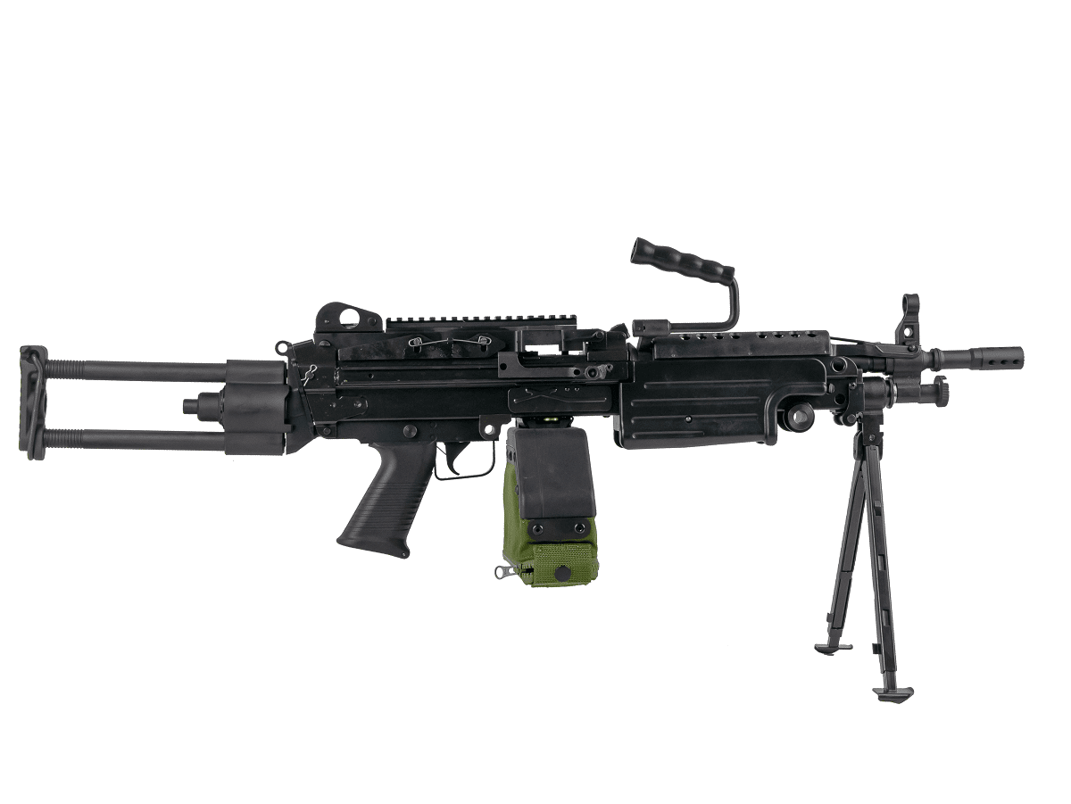 Cybergun FN M249 Para AEG Maschinengewehr 1,49 Joule - BK