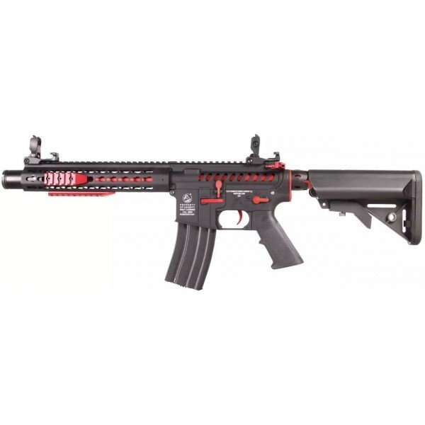 Cybergun Colt M4A1 Blast Fox Mosfet QSC AEG - 1,2 Joule - Rot