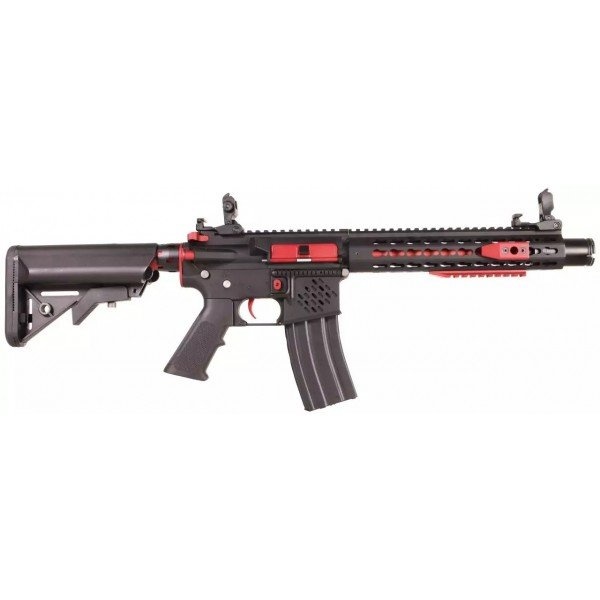 Cybergun Colt M4A1 Blast Fox Mosfet QSC AEG - 1.2 Joule - Red