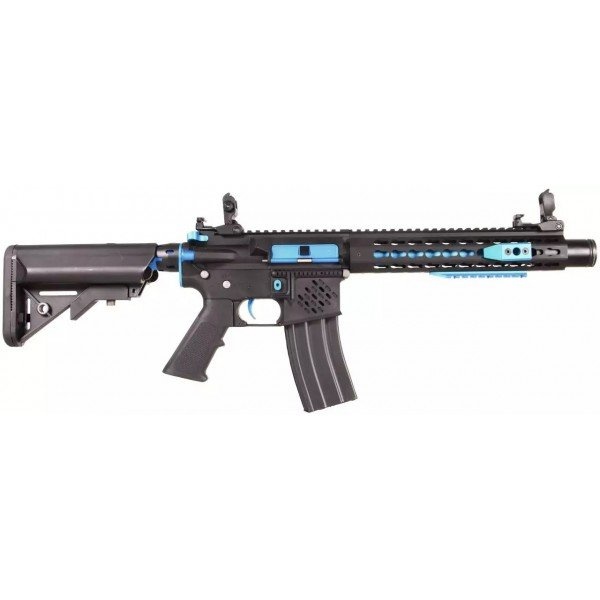 Cybergun Colt M4 Blast Fox Mosfet QSC AEG - 1.2 Joule - Blue