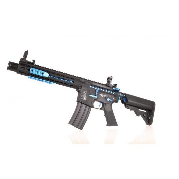 Cybergun Colt M4 Blast Fox Mosfet QSC AEG - 1.2 Joule - Blue