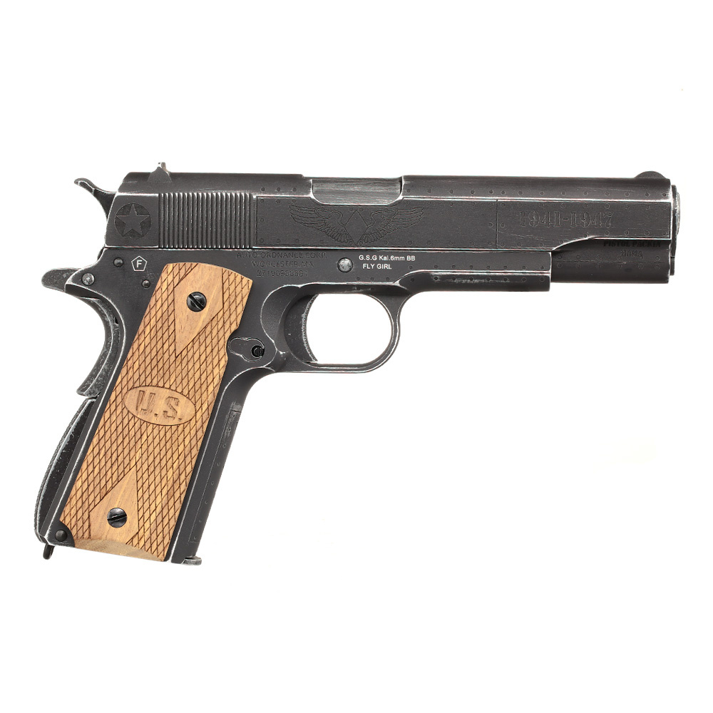 Cybergun 1911 Fly Girls Auto-Ordnance GBB 6mm BB 1Joule - BK