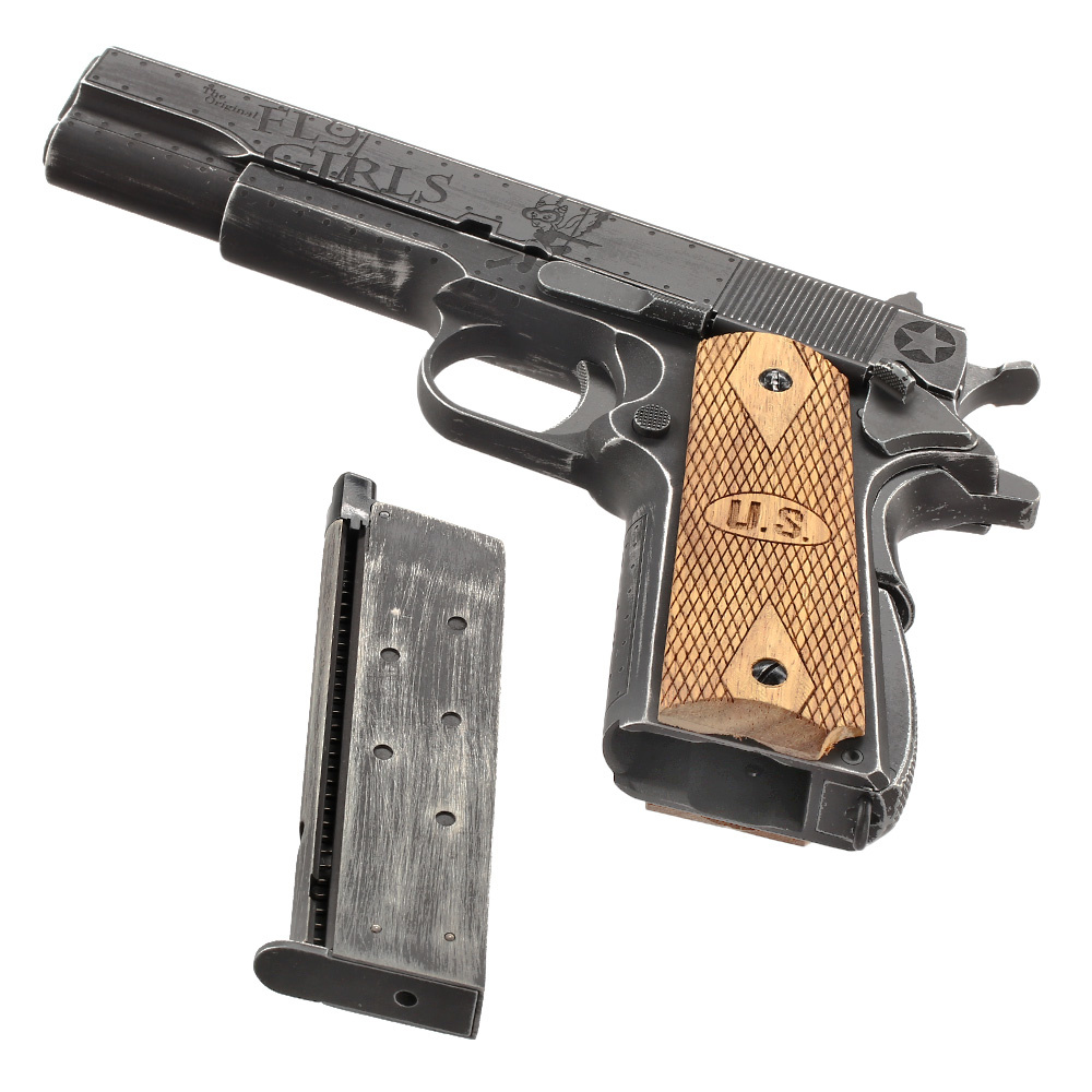 Cybergun 1911 Fly Girls Auto-Ordnance GBB 6mm BB 1Joule - BK