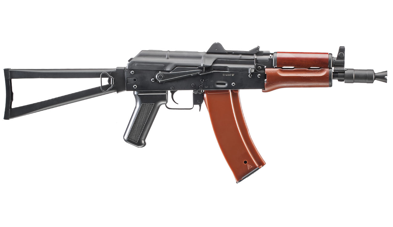 Cybergun AKS-74U Kalashnikov AEG - 1,49 Joule - Echtholz