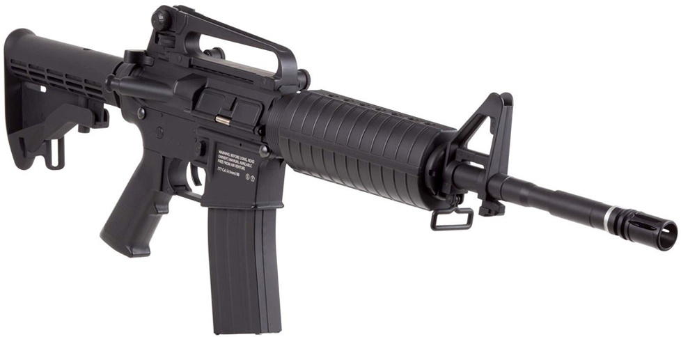 Cybergun Colt M4A1 w całości z metalu AEG 1,20 dżuli - BK