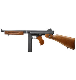 Cybergun M1A1 Thompson AEG 1.0 Joule - wygląd drewna