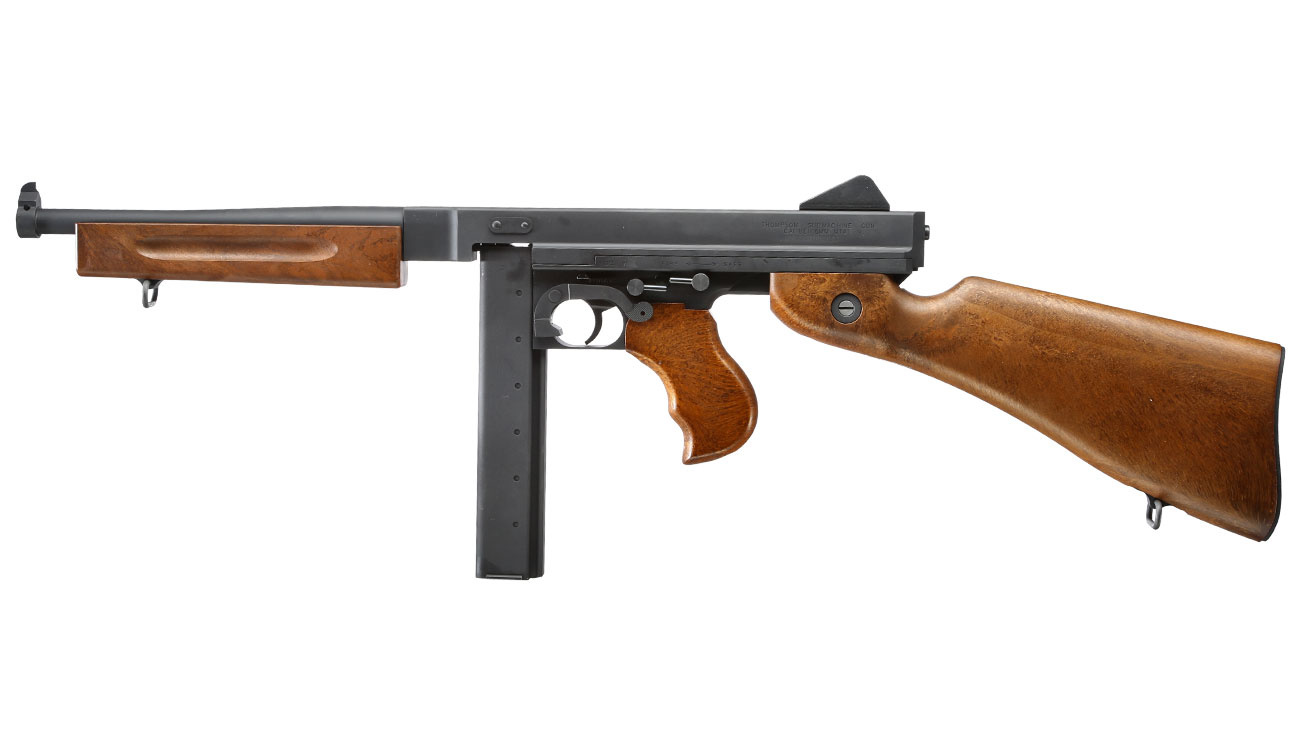 Cybergun M1A1 Thompson AEG 1.0 Joule - aspect bois