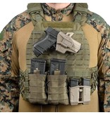 FAB Defense Funda de retención Scorpus MX Level 2 Glock - derecha - OD