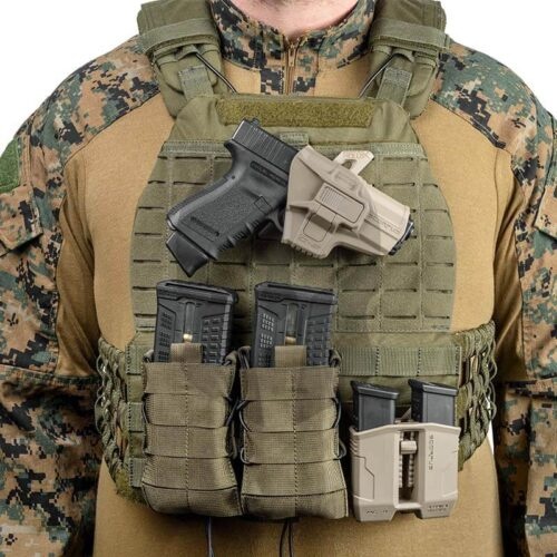 FAB Defense Scorpus MX Level 2 Retention Holster Glock - rechts - OD