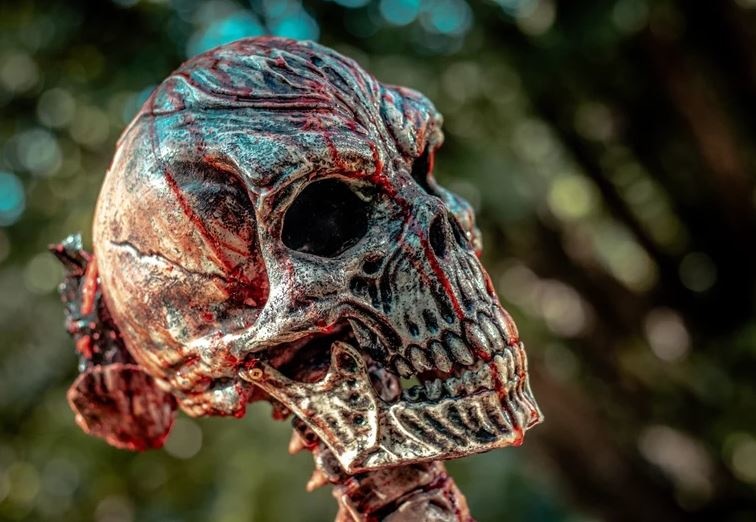 MonsterTargets Cel 3D Demon Skull Bleeder