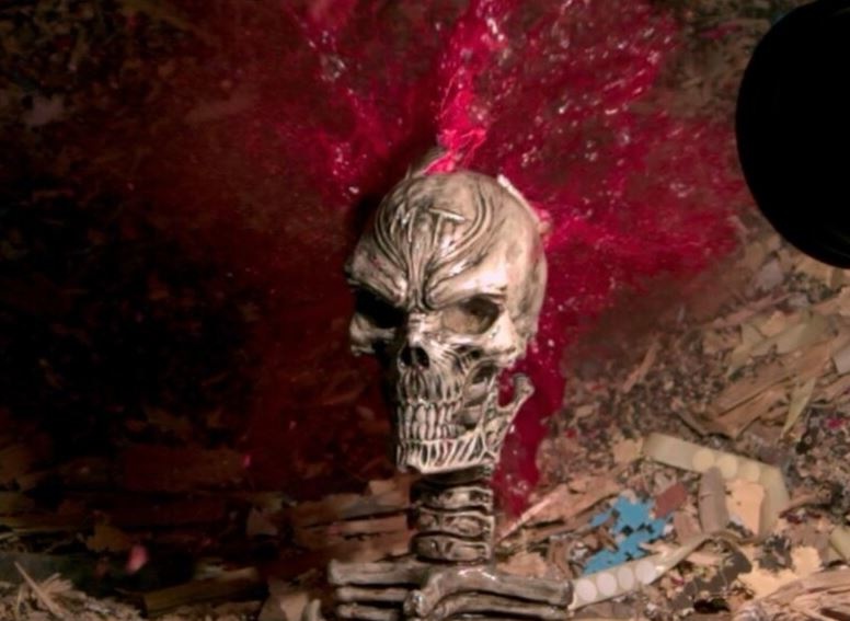 MonsterTargets 3D Demon Skull Bleeder Target aus Hartschaumstoff