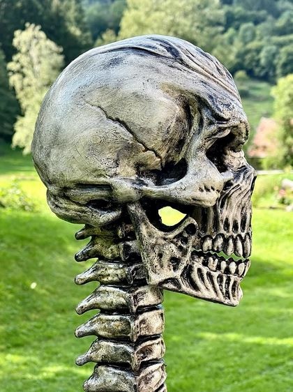 MonsterTargets Alvo 3D Demon Skull Bleeder feito de espuma rígida