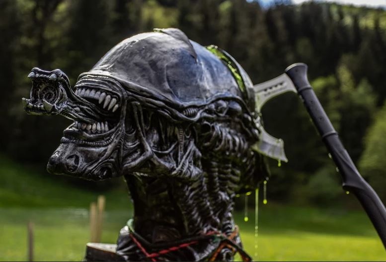 MonsterTargets Alvo de sangramento Xenomorph Alien 3D à prova de balas