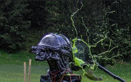 MonsterTargets Bersaglio sanguinante alieno 3D xenomorfo a prova di proiettile