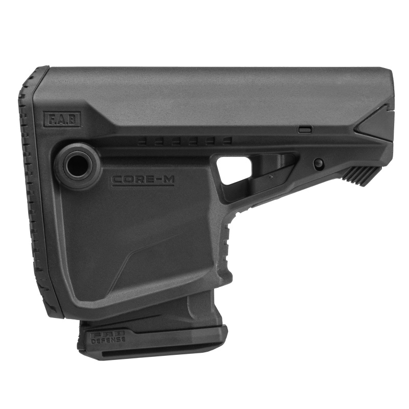 FAB Defense GL-Core M stock with 10 rounds AR 5.56 reserve magazine