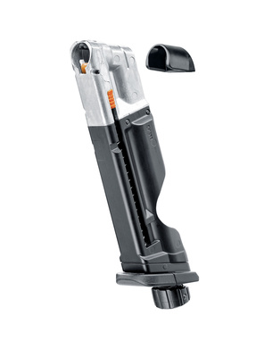 Umarex Carregador de perfuração rápida GLOCK G17 Gen 5 T4E CO2 calibre .43