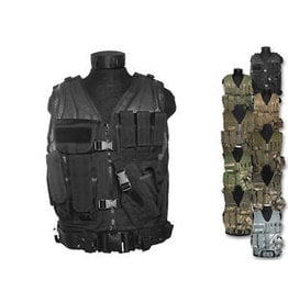 Mil-Tec USMC combat vest with belt - different colors