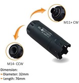 AceTech Silenciador Blaster Tracer con modo llama