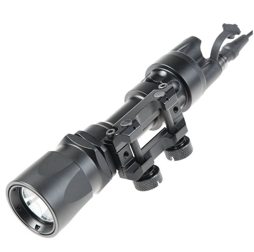 Richfire Taclight 1000 lumenów ze stroboskopem - BK