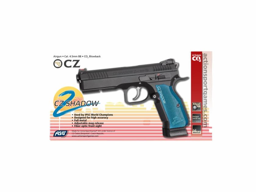 ASG CZ 75 SP-01 Shadow 2 4,5 mm (.177) BB - BK