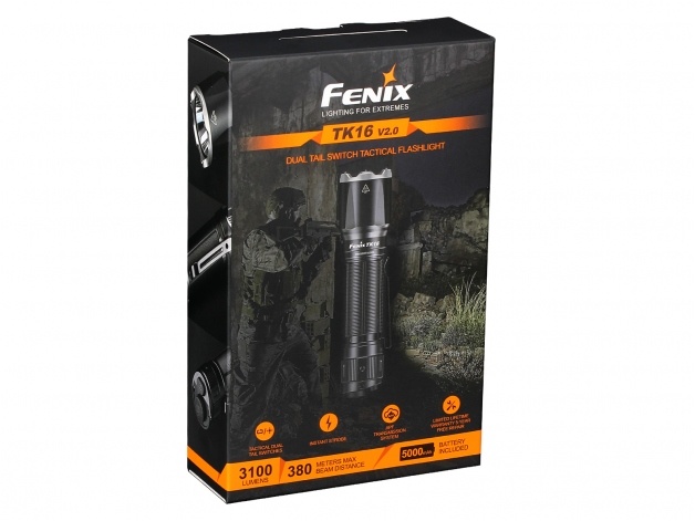 Fenix Latarka LED TK16 V2.0 - BK