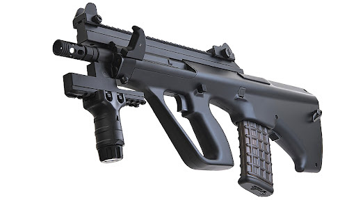 Tokyo Marui Steyr AUG Cycle élevé AEG 0.90 Joule - BK