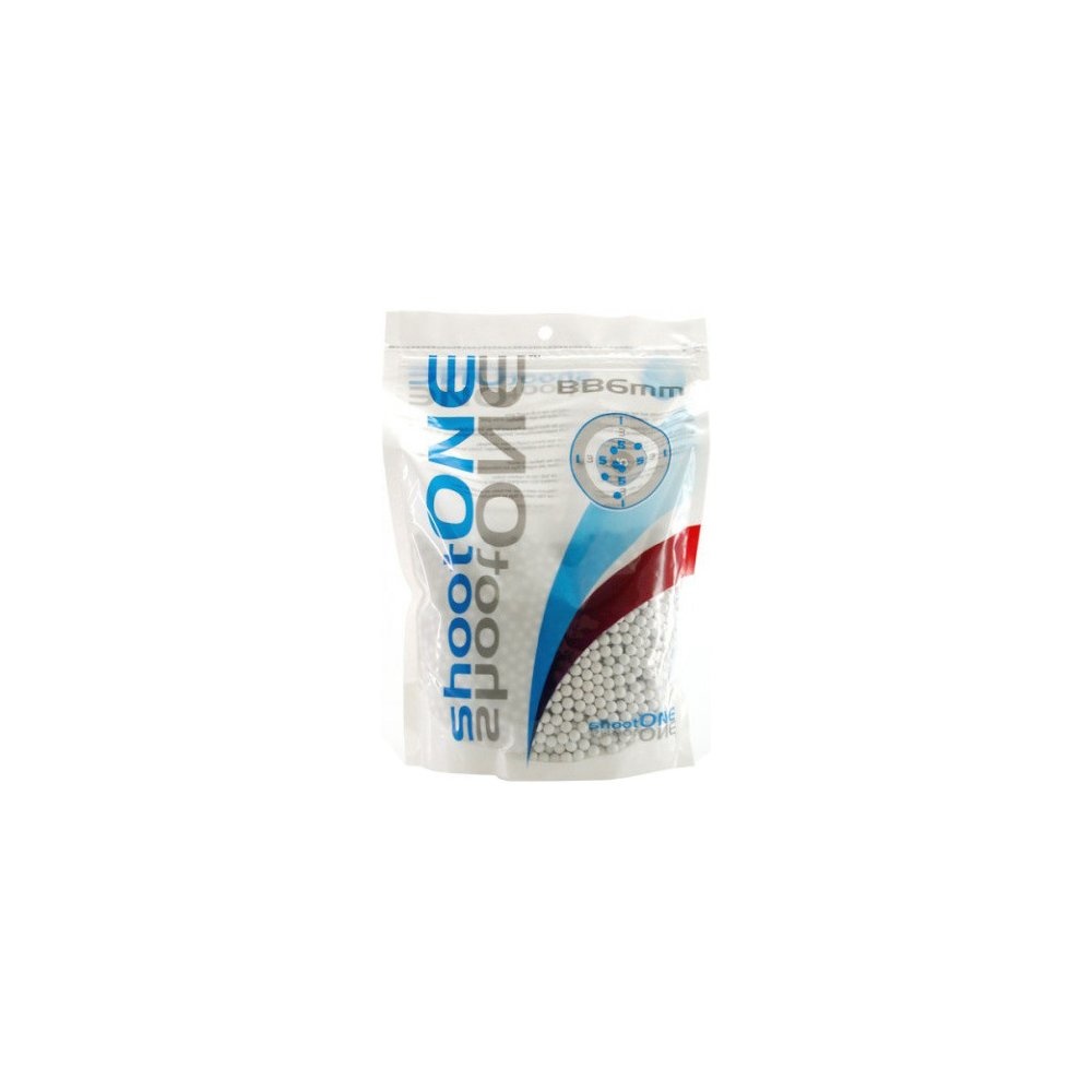 ShootONE 0.20g Bio BB - 5,000 pieces - white