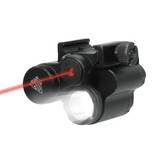 UTG Combo laser rosso tattico 2-in-1 sub-compatto - BK