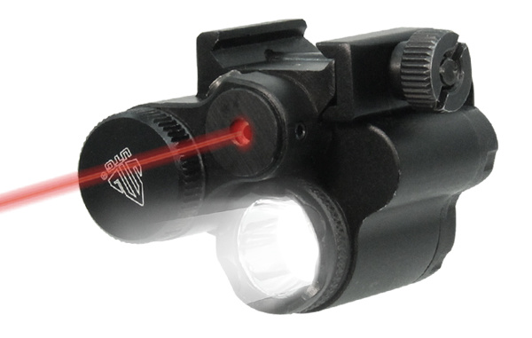 UTG Subcompacto 2 em 1Tactical Red Laser / Flashlight Combo - BK