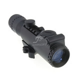 JJ Airsoft Riflescópio 4x32 Mil-Dot iluminado com suporte QD - BK